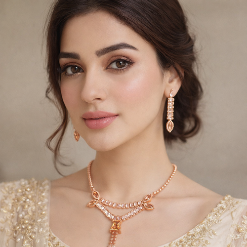 Beautiful Zirconia Pendant set