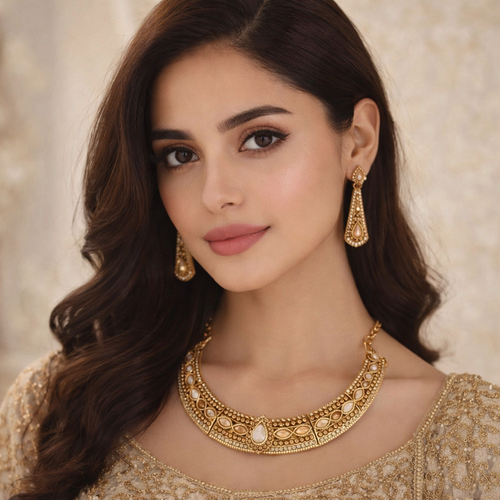 Beautiful Crystals Necklace set