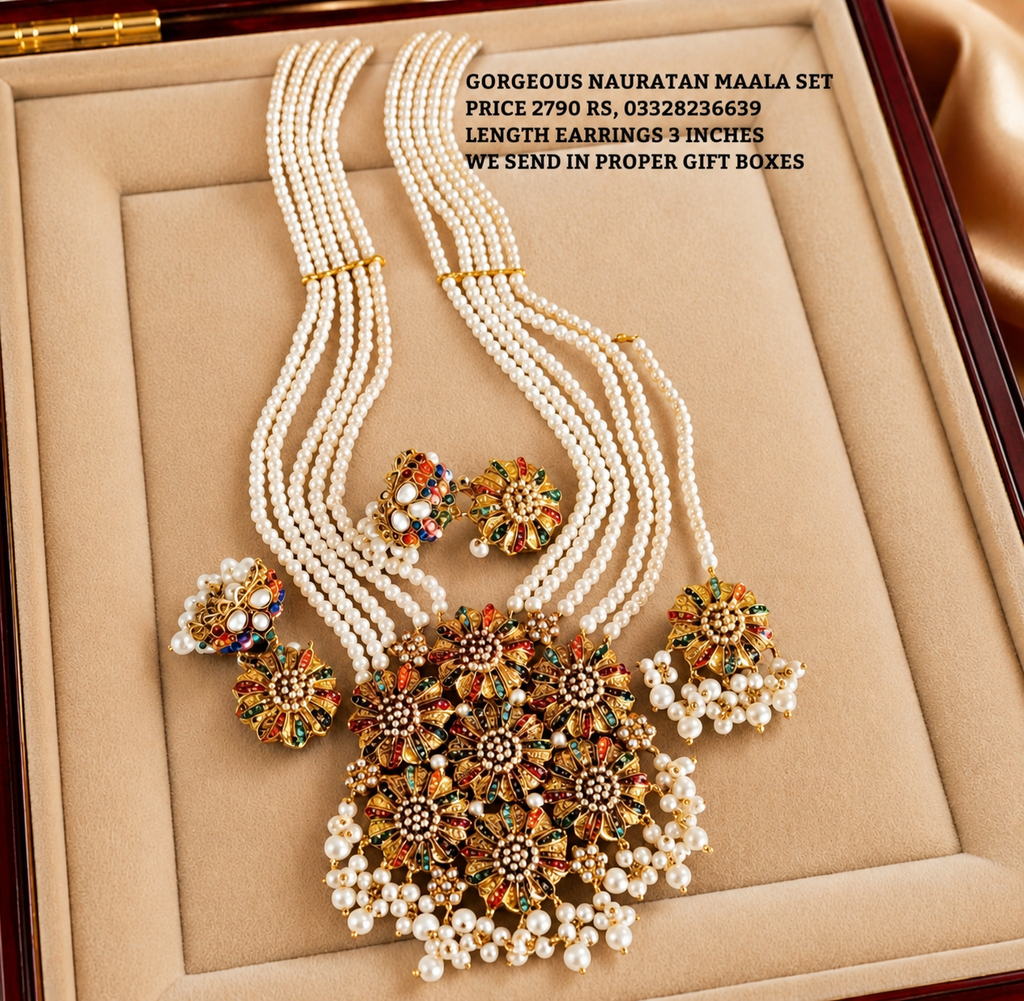 Gorgeous, Nauratan maala set