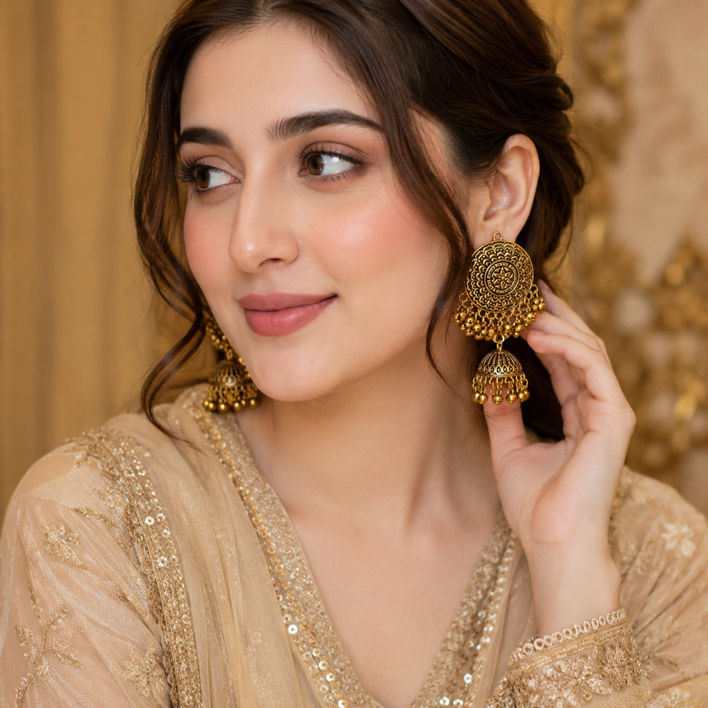 Beautiful Oxidized Earrings