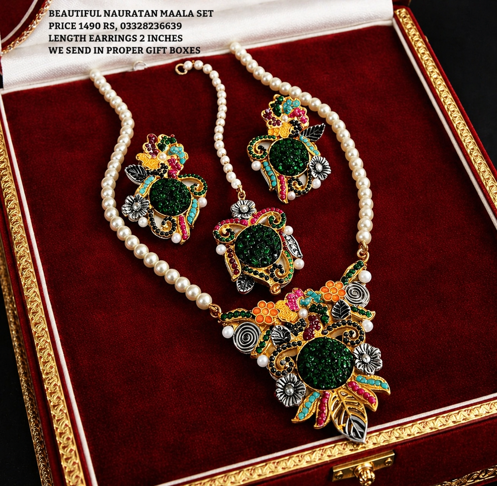 Premium crush Maala set