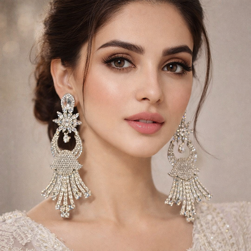 American diamonds studded gorgeous Earrings