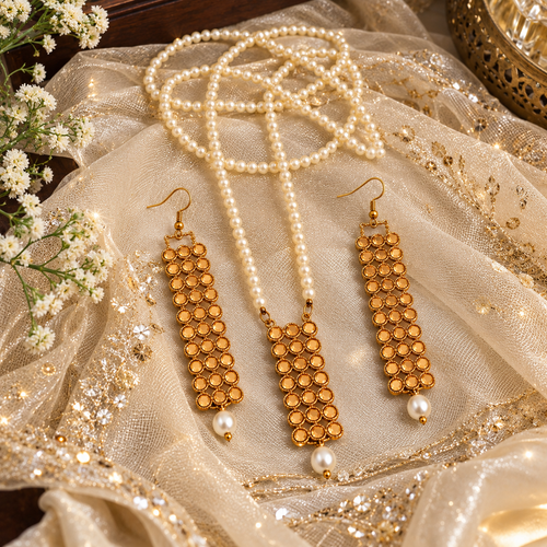 Beautiful Gold plated Maala Set